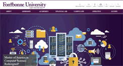 Desktop Screenshot of fontbonne.edu